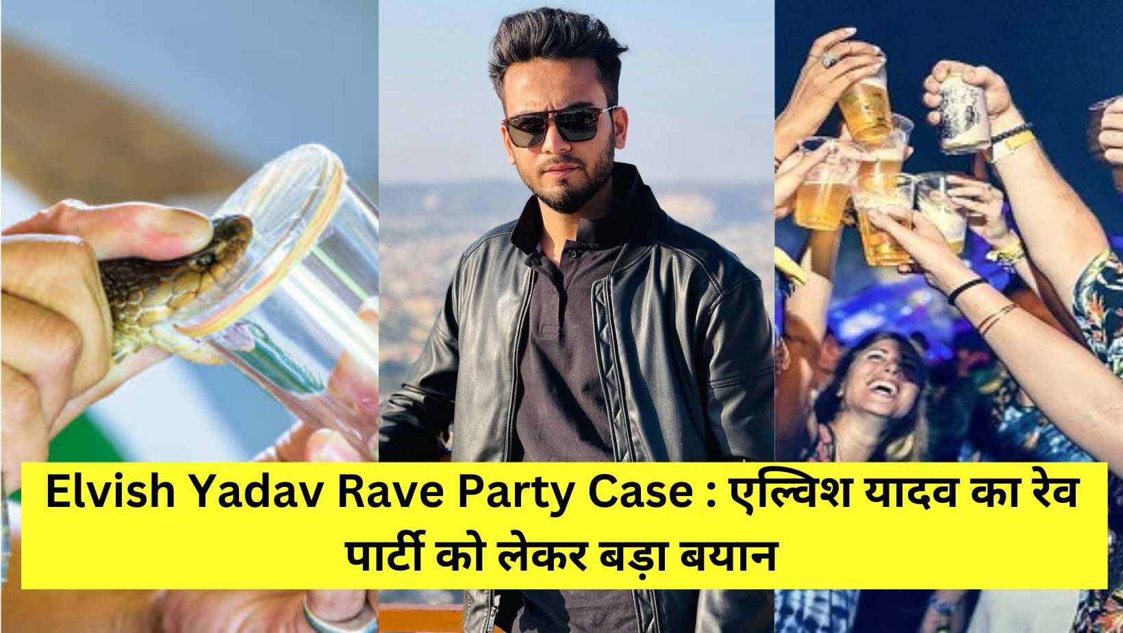 Elvish Yadav Rave Party Case