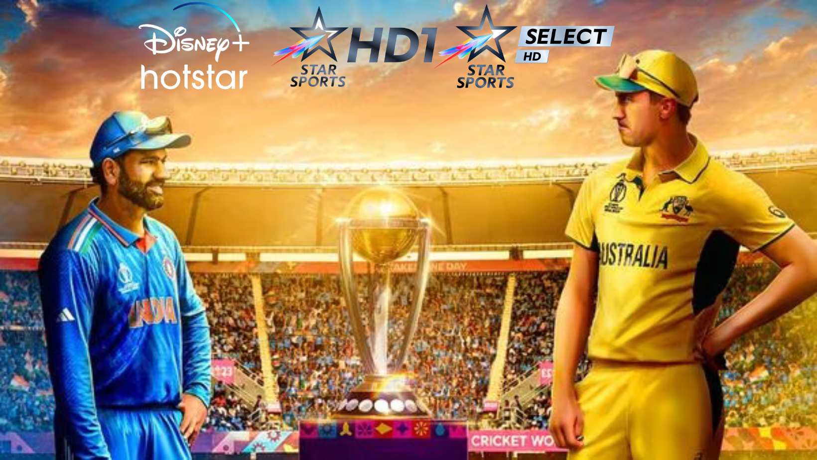 India vs Australia World Cup 2023 Match Free live Streaming