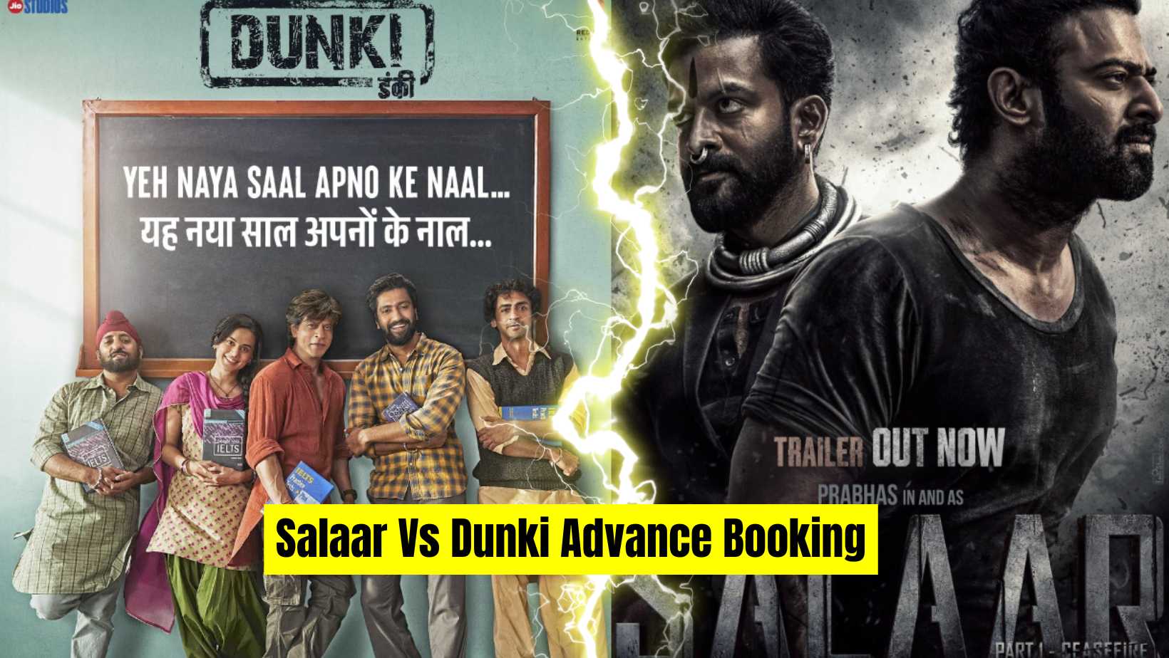 Salaar Vs Dunki Advance Booking